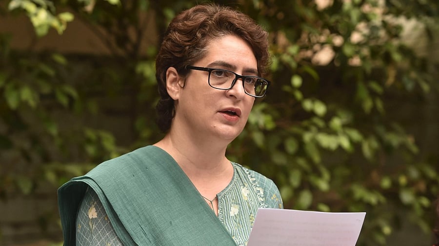 Congress General Secretary Priyanka Gandhi Vadra. Credit: PTI File Photo