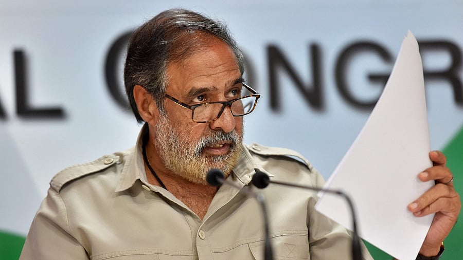 Senior Congress leader Anand Sharma. Credit: PTI File Photo