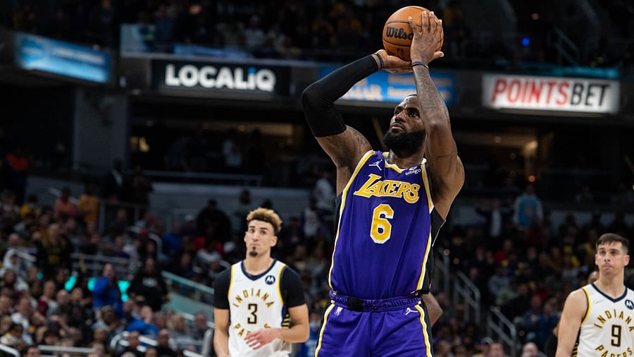 LeBron James in action against Indiana Pacers. Credit: USA Today Sports Photo