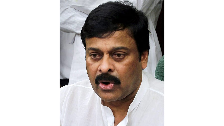 Actor Chiranjeevi. Credit: PTI Photo