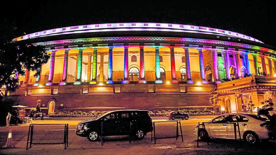 The event was held in the Central Hall of Parliament House. Credit: DH File Photo