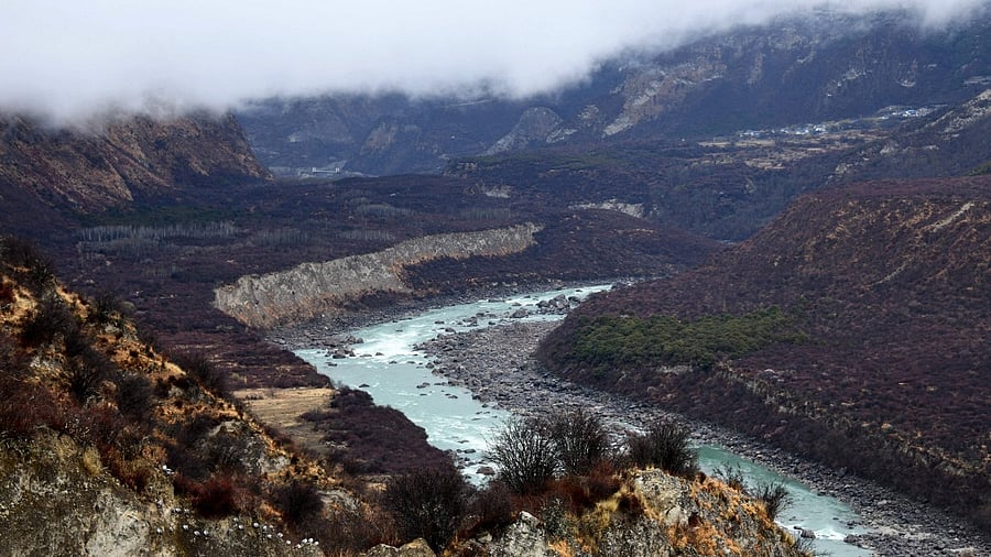 The Yarlung Zangbo Grand Canyon in Nyingchi. Credit: AFP Photo 