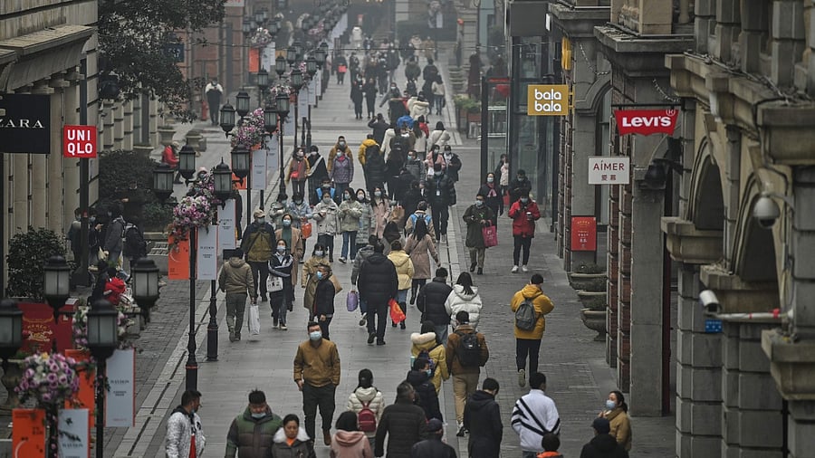 China has maintained a zero-tolerance policy towards Covid-19, saying the importance of containing local cases when they are found outweighs the disruptions caused by efforts to trace, isolate and treat the infected. Credit: AFP File Photo