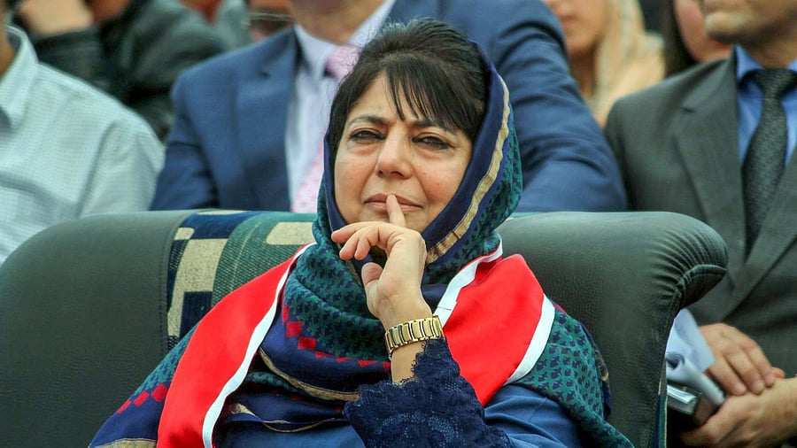 Mehbooba Mufti. Credit: PTI File Photo