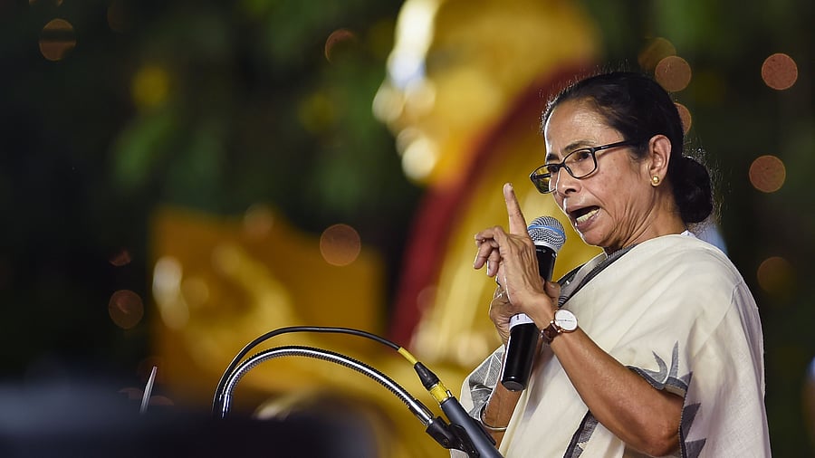 West Bengal Chief Minister Mamata Banerjee. Credit: PTI Photo
