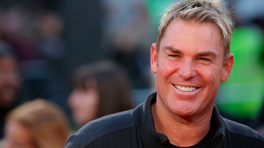 Australian former international cricketer Shane Warne. Credit: AFP Photo