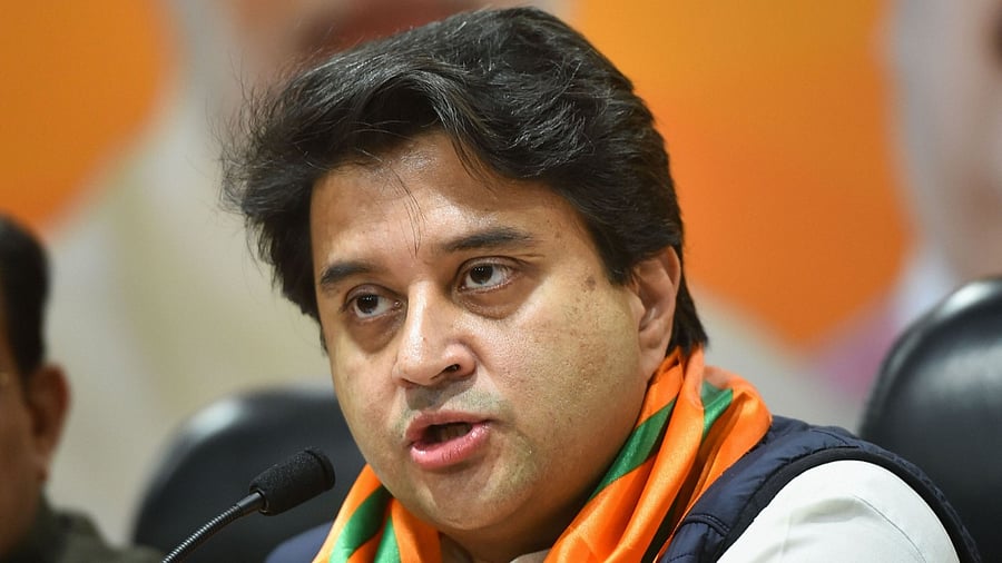 Jyotiraditya Scindia. Credit: PTI File photo