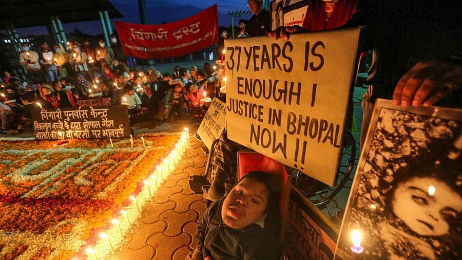 As per the government's data, over five lakh people were exposed to methyl isocyanate (MIC) gas, however, estimates vary on the death toll. Credit: PTI File Photo
