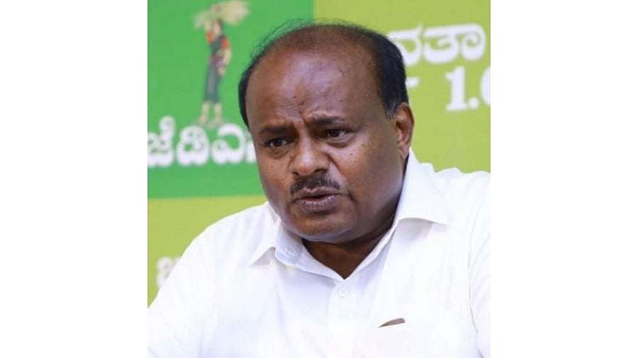 H D Kumaraswamy. Credit: DH File Photo