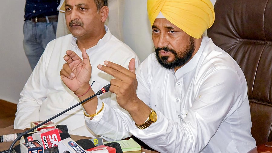 Punjab Chief Minister Charanjit Singh Channi. Credit: PTI Photo