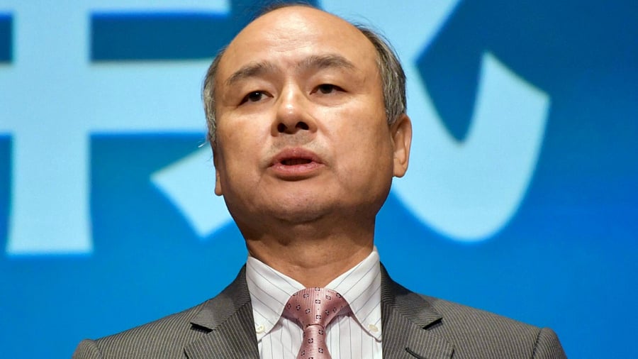 Billionaire investor Masayoshi Son. Credit: AP Photo