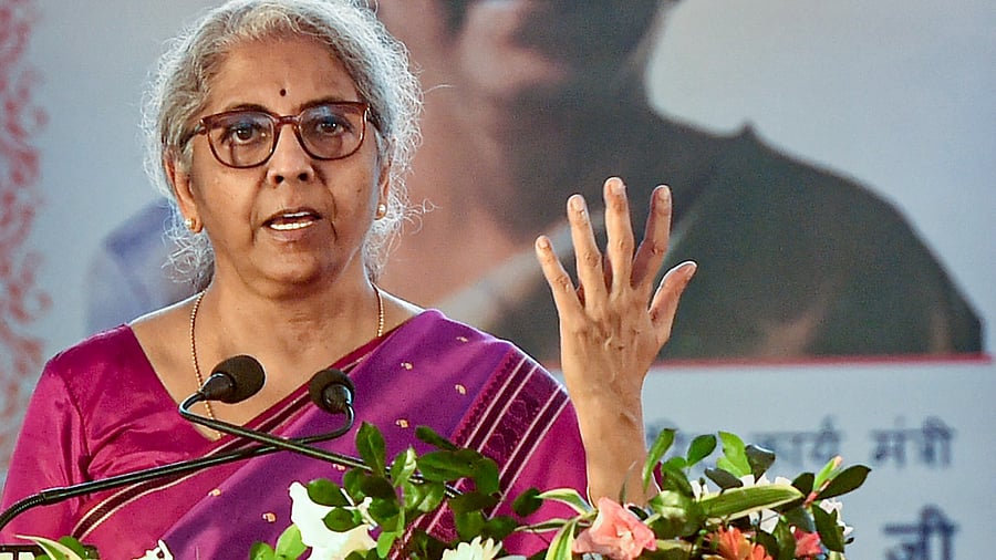 Finance Minister Nirmala Sitharaman. Credit: PTI Photo