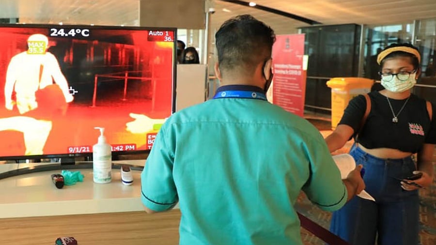 The Kempegowda International Airport (KIA) in Bengaluru. Credit: DH File Photo