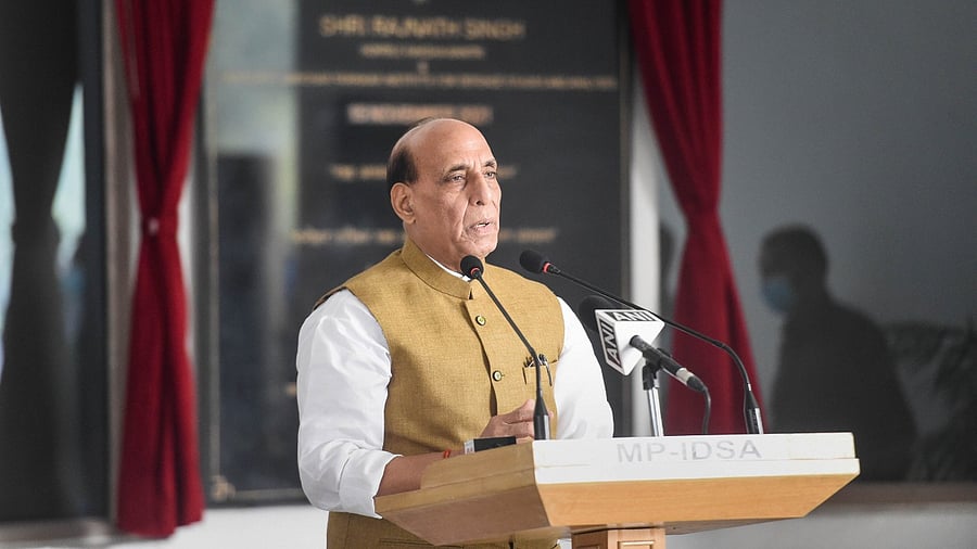 Defence Minister Rajnath Singh. Credit: PTI Photo