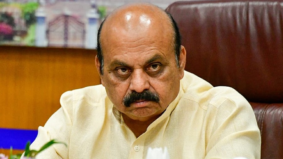 CM Basavaraj Bommai. Credit: CM Office Photo