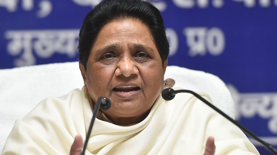 Bahujan Samaj Party (BSP) supremo Mayawati. Credit: PTI Photo