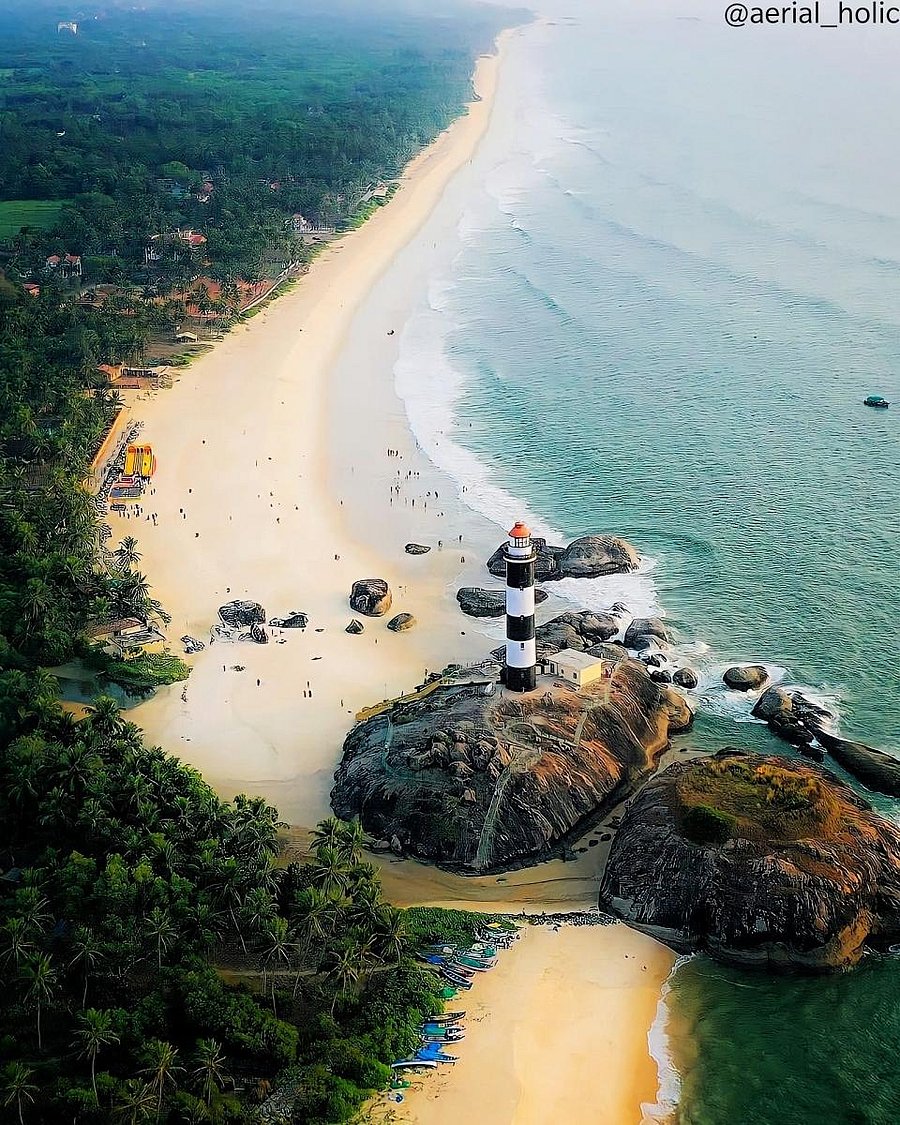 The 120-year-old Kaup Lighthouse.