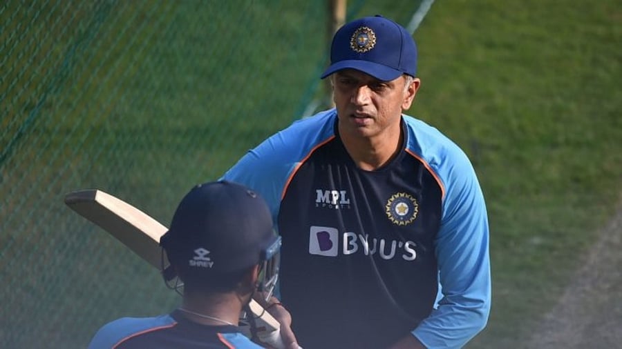 India coach Rahul Dravid. Credit: PTI Photo