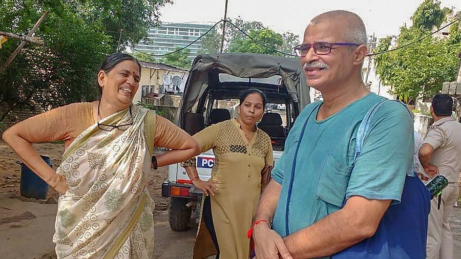 Sudha Bharadwaj (Left) was taken into custody on October 27, 2018. Credit: PTI File Photo