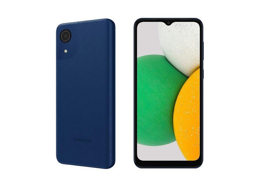 The new Galaxy A03 Core series. Credit: Samsung