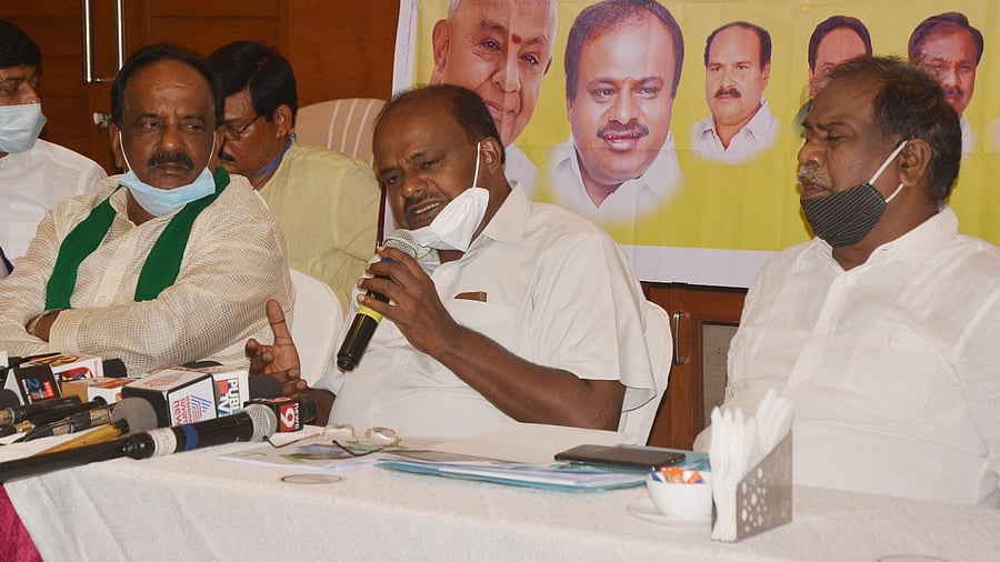Kumaraswamy. Credit: DH File Photo