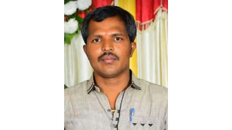 Shivakumar, BWSSB worker. Credit: DH Photo