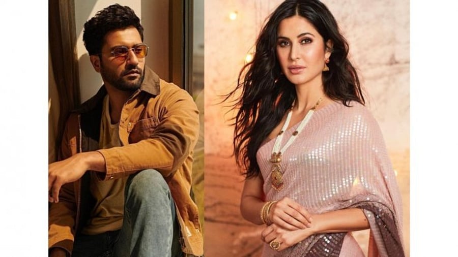Vicky Kaushal and Katrina Kaif. Credit: IANS Photo
