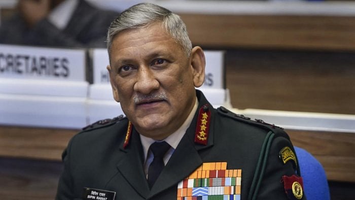 Bipin Rawat. Credit: PTI file photo