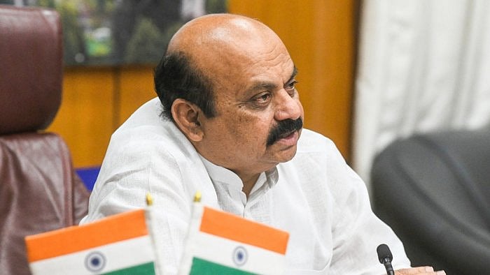 Karnataka CM Basavaraj Bommai. Credit: CMO Photo