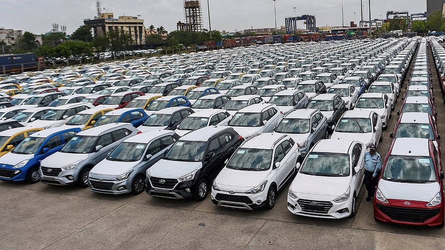 Tractor sales dropped to 45,629 units last month from 50,180 units in November 2020. Credit: PTI Photo