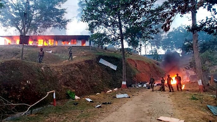 Protests erupted after 14 civilians were killed in Nagaland’s Mon district as part of a counter-insurgency operation gone wrong. Credit: PTI Photo