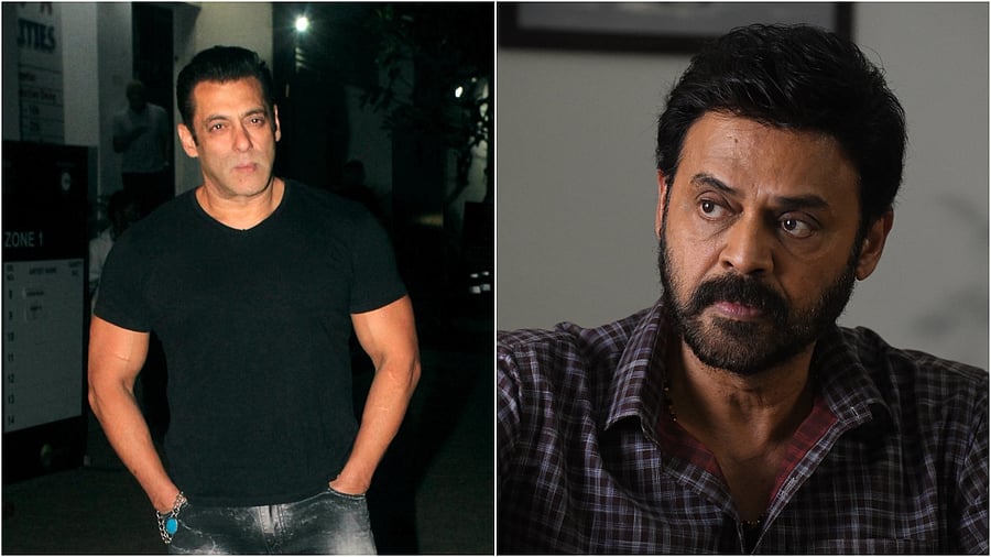 Salman Khan and Venkatesh are good friends. Credit: PTI Photo/Amazon Prime Video