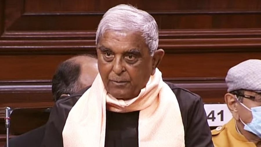 BJP MP Harnath Singh Yadav speaks during the ongoing Winter Session of the Parliament in New Delhi on Thursday, December 09, 2021. Credit: IANS Photo