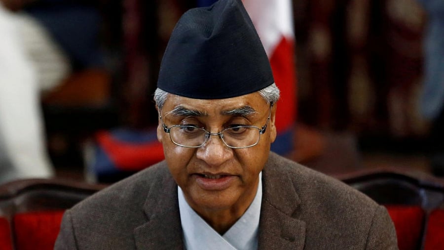 Nepalese Prime Minister Sher Bahadur Deuba. Credit: Reuters Photo
