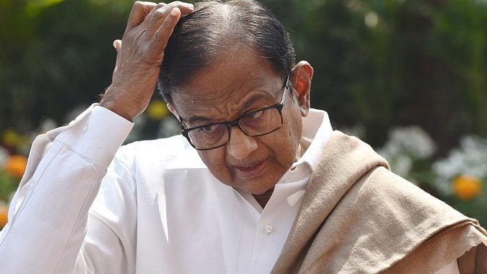 Congress leader P Chidambaram. Credit: PTI File Photo