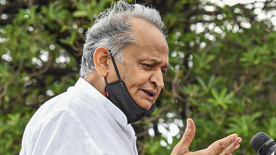 Rajasthan CM Ashok Gehlot. Credit: PTI Photo