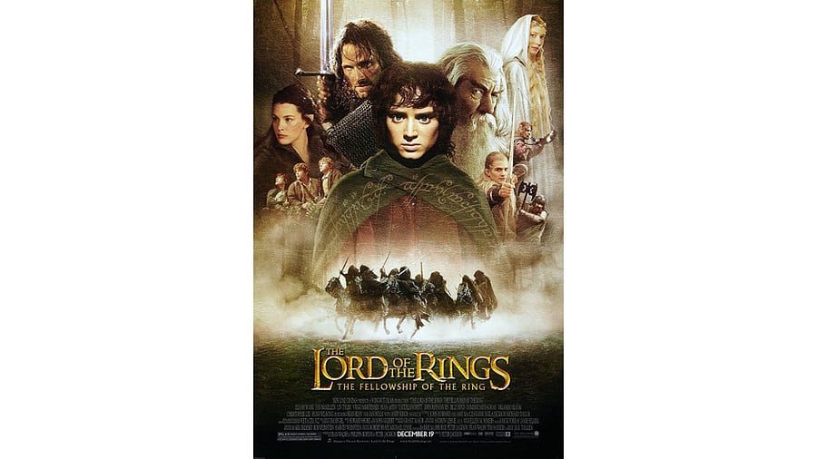 The official poster of 'The Fellowship of the Ring'. Credit: IMDb