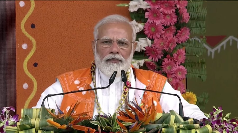Prime Minister Narendra Modi. Credit: Twitter/@BJP4India