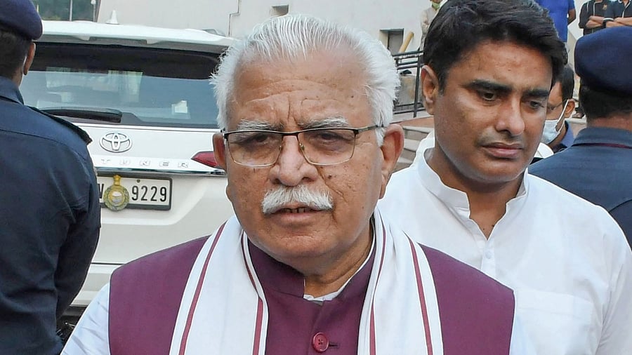 <div class="paragraphs"><p>Haryana CM Manohar Lal Khattar. </p></div>