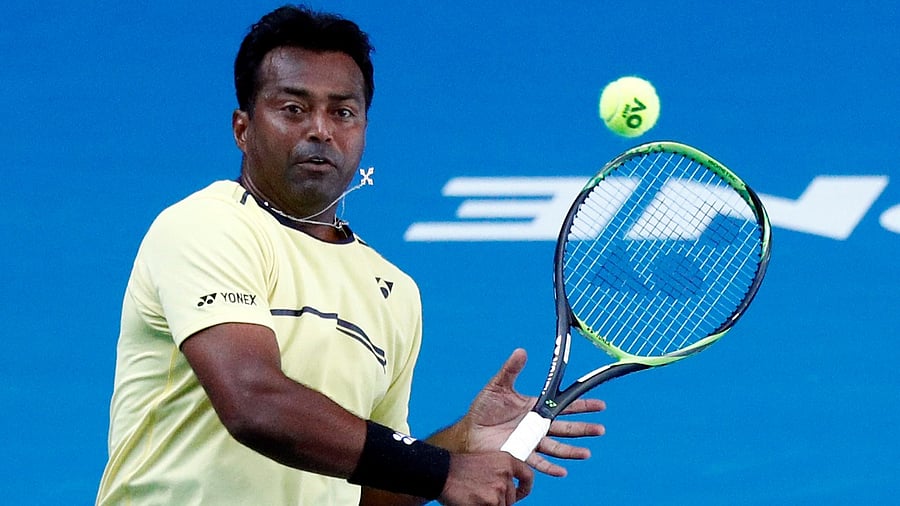 India's Leander Paes. Credit: Reuters File Photo