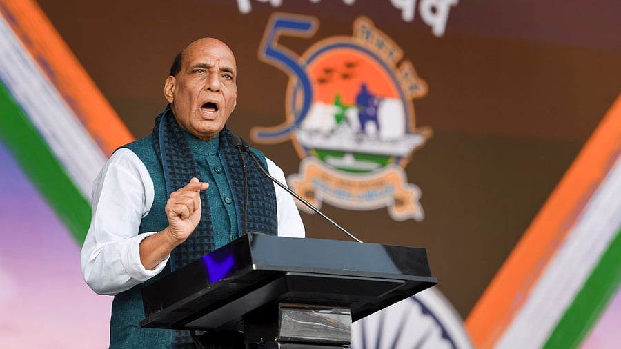 Defence Minister Rajnath Singh. Credit: PTI Photo