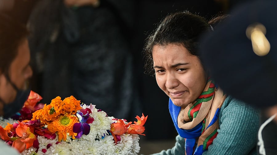 Aashna Lidder, daughter of late Brigadier L.S. Lidder. Credit: PTI File Photo