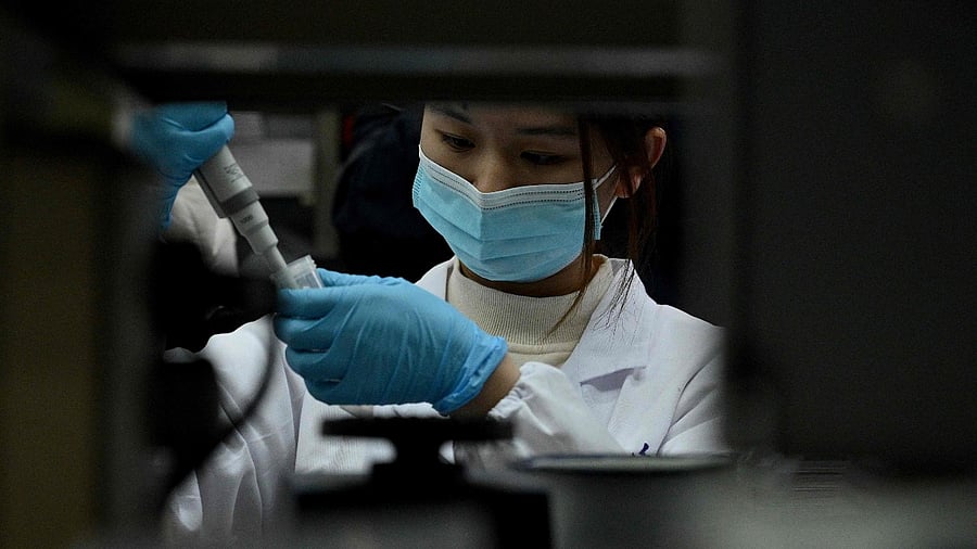 Representative picture of Covid-19 testing. Credit: AFP Photo