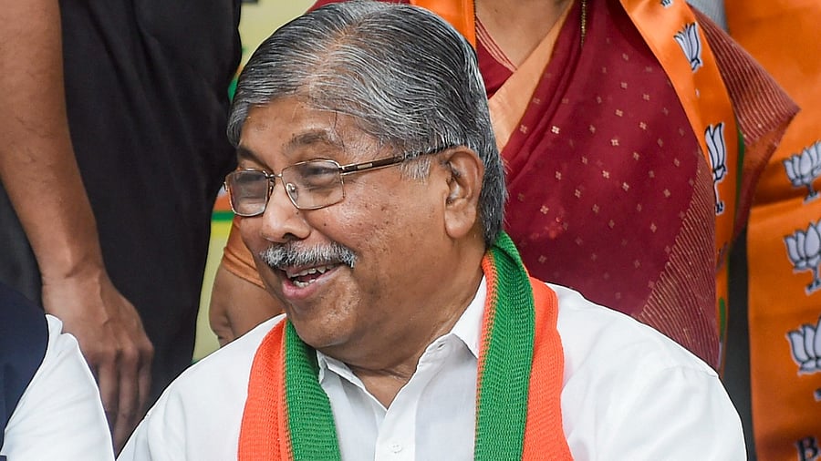 BJP's Maharashtra unit president Chandrakant Patil. Credit: PTI File Photo