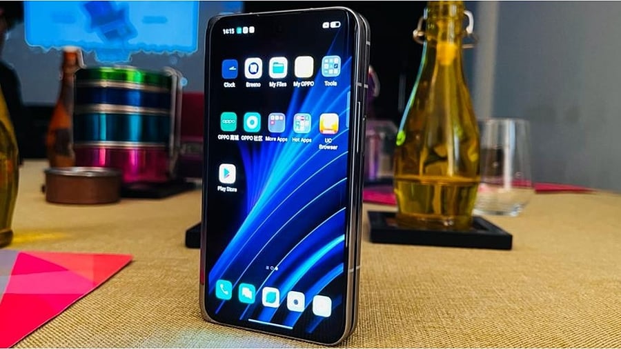 OPPO Find N. Credit: IANS Photo