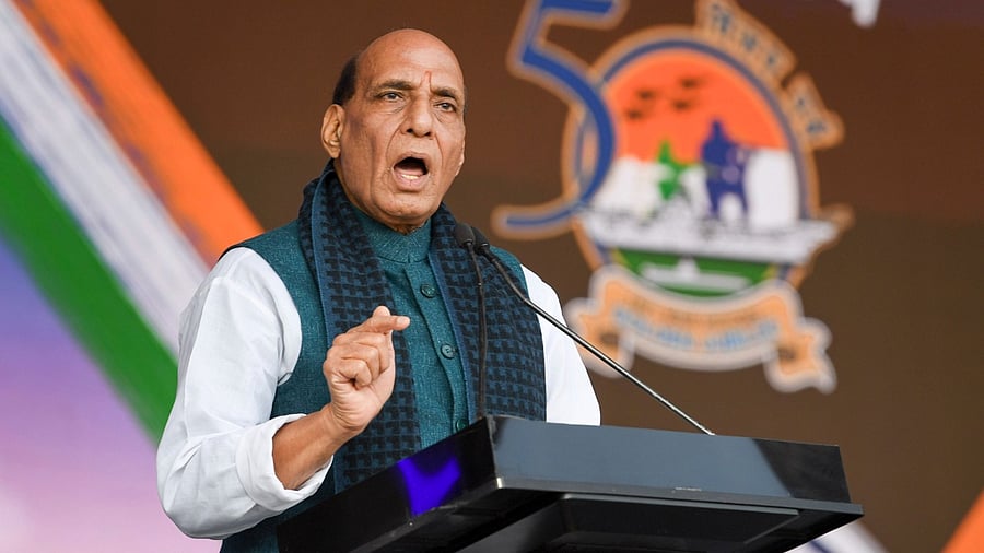 Defence Minister Rajnath Singh. Credit: PTI Photo