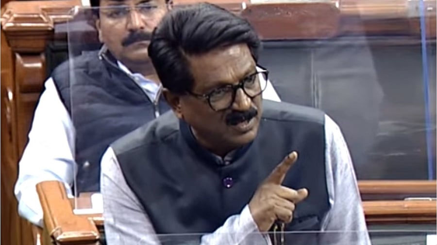 Shiv Sena MP Arvind Sawant. Credit: IANS Photo