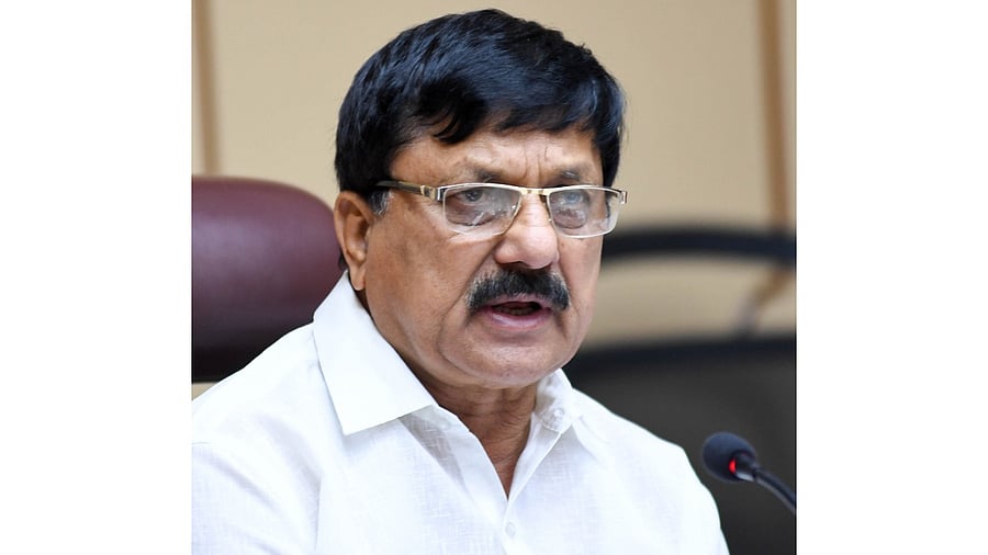 Home Minister Araga Jnanendra. Credit: DH Photo/BH Shivakumar