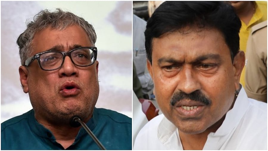 Derek O'Brien and Ajay Mishra. Credit: PTI Photos
