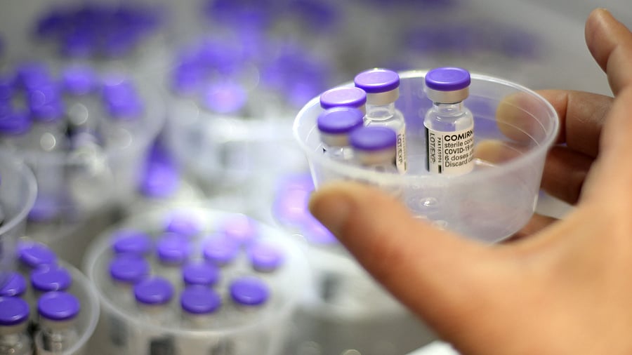 If approved by the cabinet, the introduction of the paediatric Pfizer vaccine is expected to start in NZ in January. Credit: AFP Photo